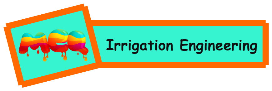 mcqsewa Irrigation Engineering